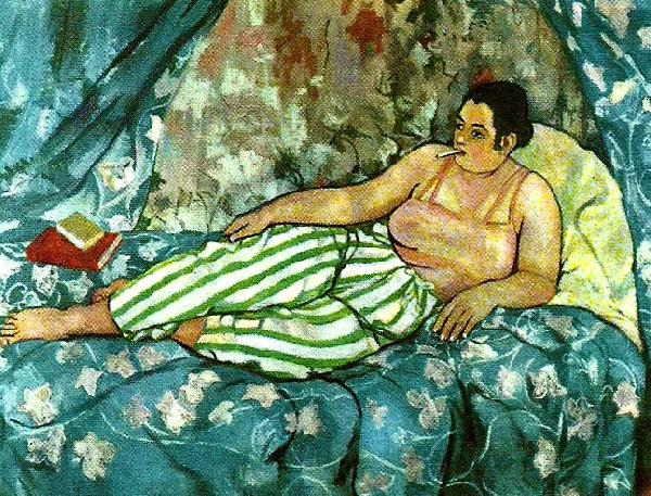 Suzanne Valadon blatt sovrum